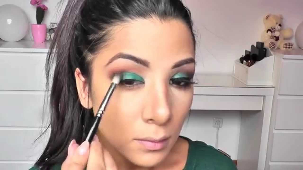 GREEN NIKKAH MAKE UP
