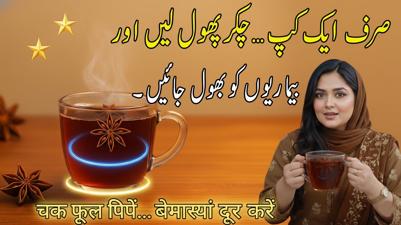 Best Body Reset Chai ☕ 💖 Star Anise Chai I Viral Flu, Khansi Bukhar Ko Jadh Se Khatm Karne Ka Raaz