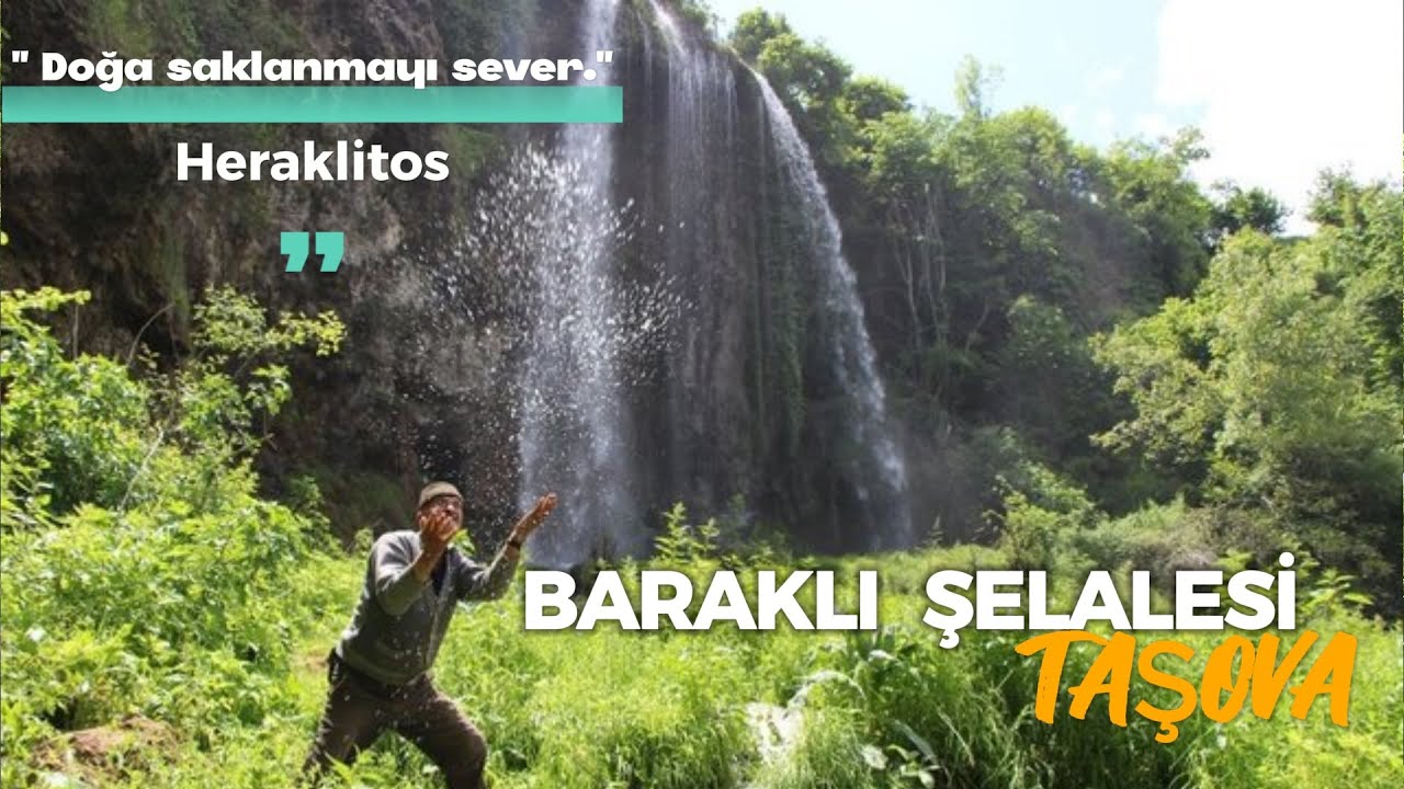 Gizli Cennet BARAKLI ŞELALESİ // Amasya - Baraklı Köyü #keşfet #nature #village