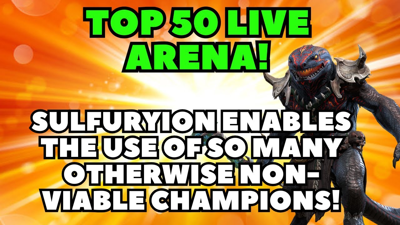 Sulfuryion Enables To Many Champions To Be Viable!