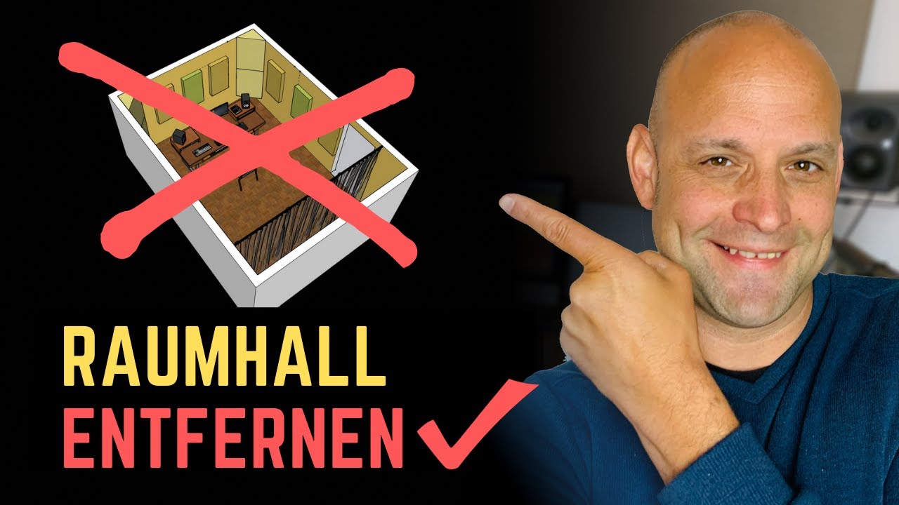 Hall aus Aufnahme entfernen ✅  (3 einfache Schritte)