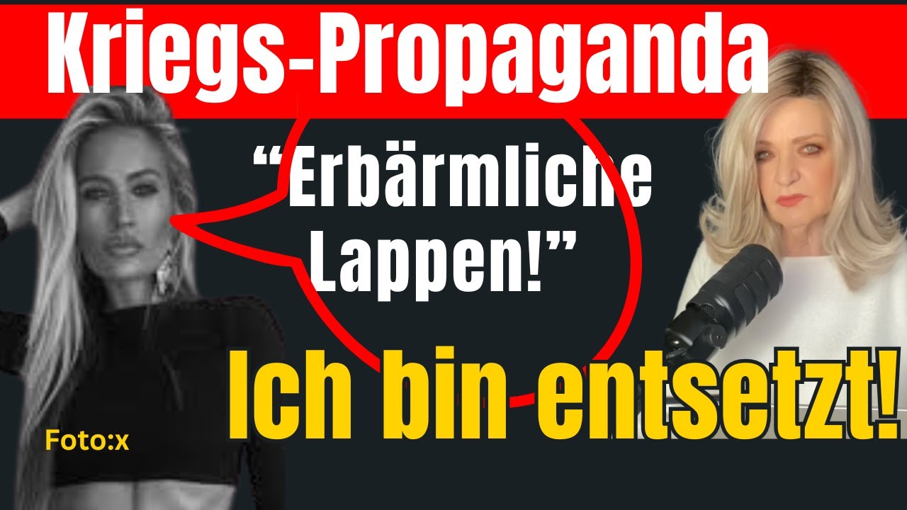 Meine klare Antwort an Anabel Schunke: Wer heute Krieg fordert, hat nichts verstanden!