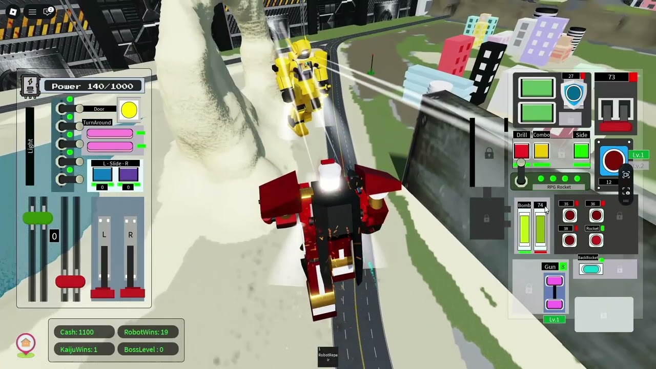 Roblox Robot Battle Gameplay pt.9
