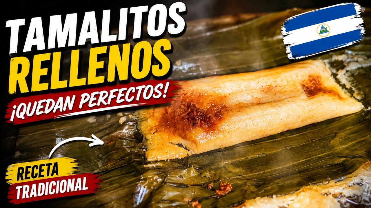Cómo hacer tamalitos rellenos PERFECTOS | Receta nicaragüense