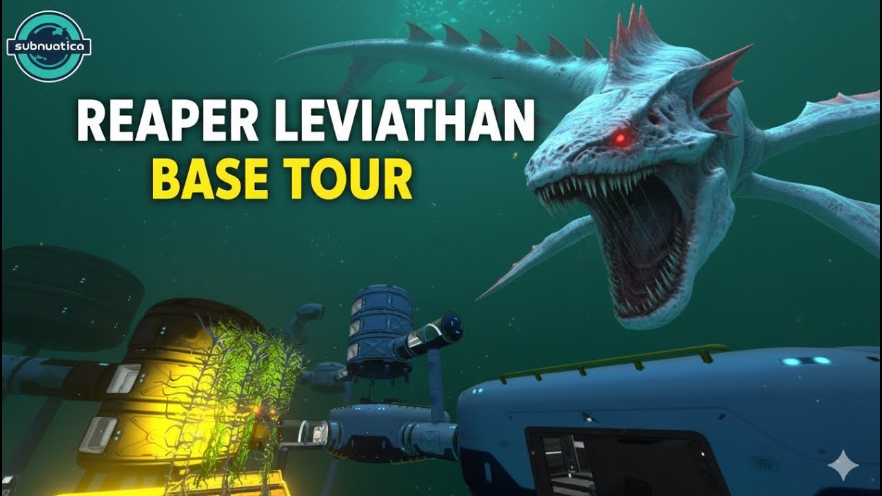 Extreme Base Tour in the Reaper Leviathan Territory | Subnautica