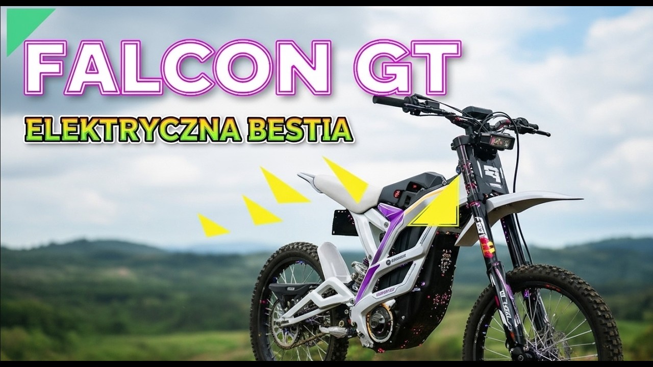 79 BIKE FALCON GT   POZNAJ ELEKTRYCZNĄ BESTIĘ!