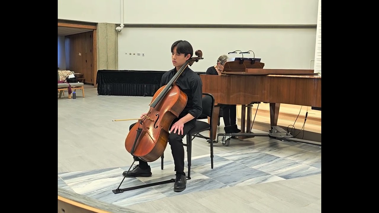 Jaeden Weroha, Cello,  Kol Nidrei by Max Bruch 