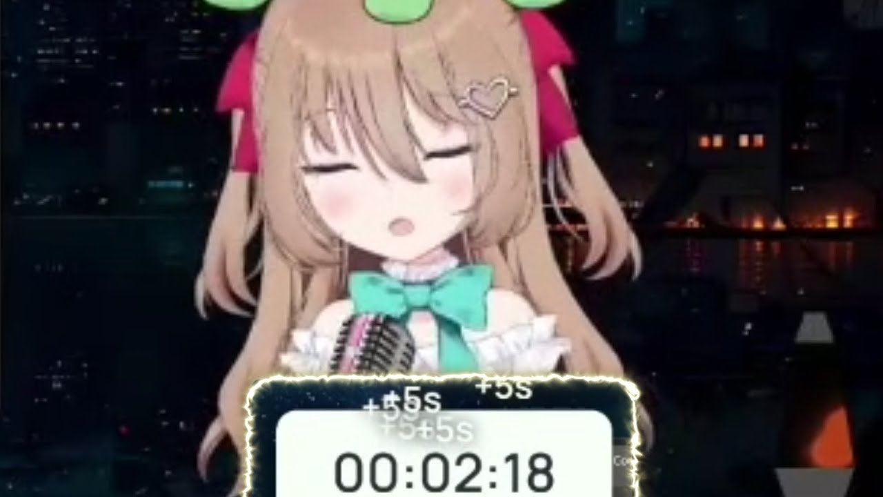 She sang her final song but chat had other plans