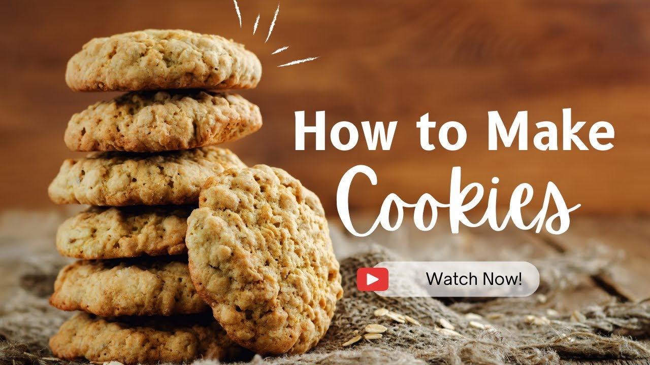 How to Make Cookies! Oatmeal Cookies // Oatmeal Cookies with Dried Cranberries Recipe