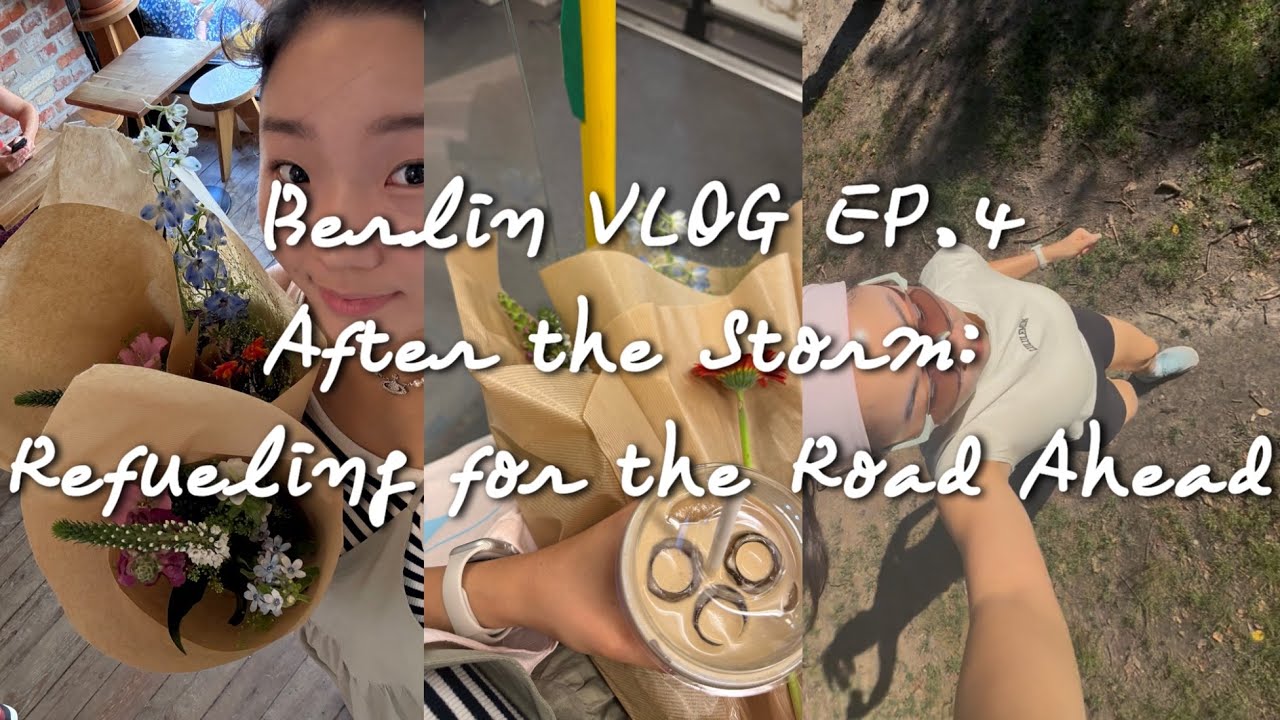 eng) [EP.4] Berlin VLOG 드디어 종강: 달리고, 놀고, UDK룬트강 || After the Storm: Refueling for the Road Ahead