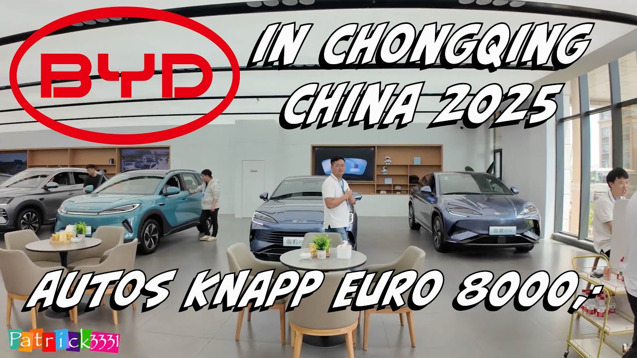 BYD Showroom in Chongqing 2025 | Die Preise hauen euch um!!! | Patrick3331 unterwegs in China