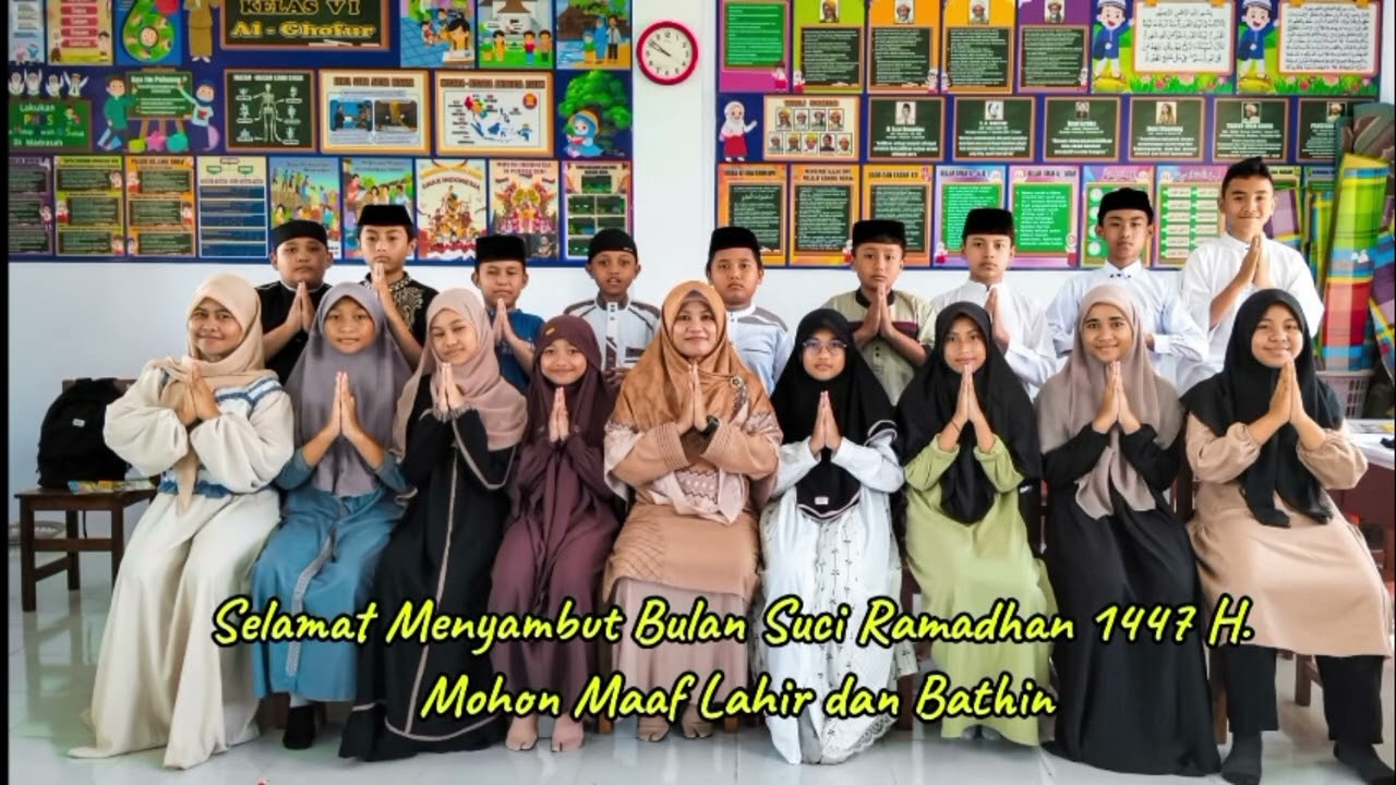 Ucapan Ramadhan Kelas 6A