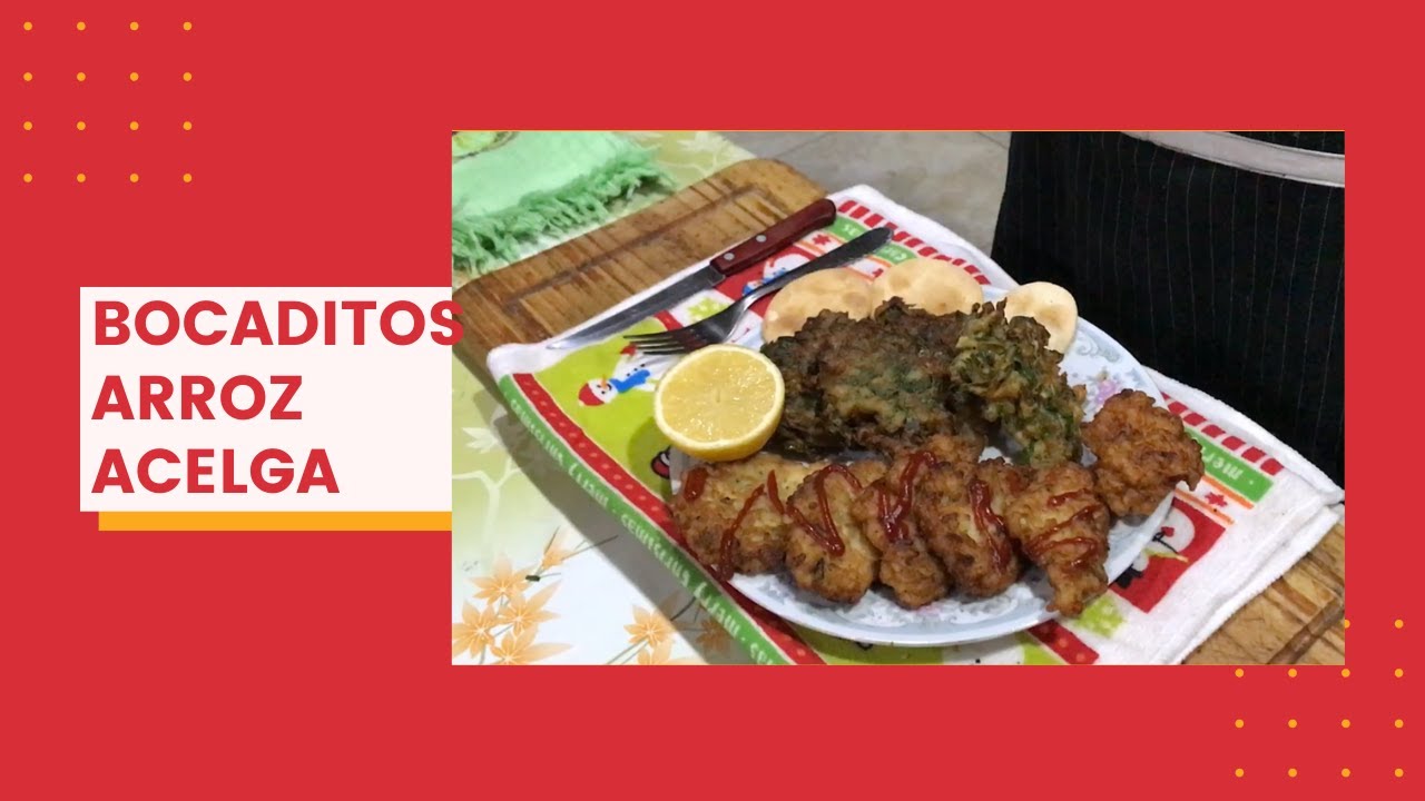 Bocaditos de arroz y acelga - El Rincón de Hardy