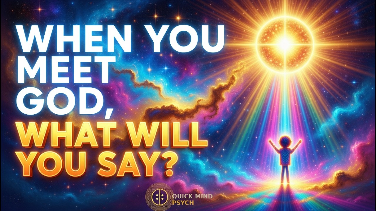 When You Meet God, What Will You Say? | Quick Mind Psych
