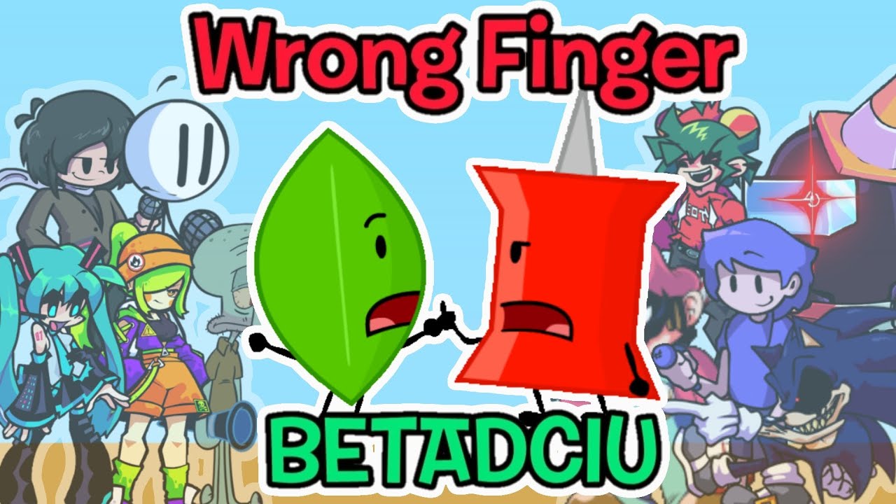WRONG FINGER But Different Characters Sing It 🎶 (WRONG FINGER But Everyone Sings It 🎶)