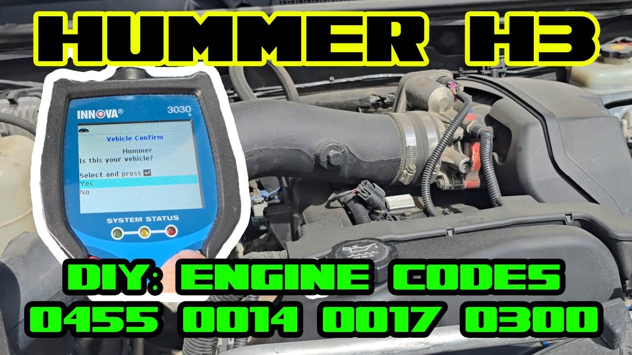 Hummer H3 - P0455 P0014 P0017 P0300 codes!