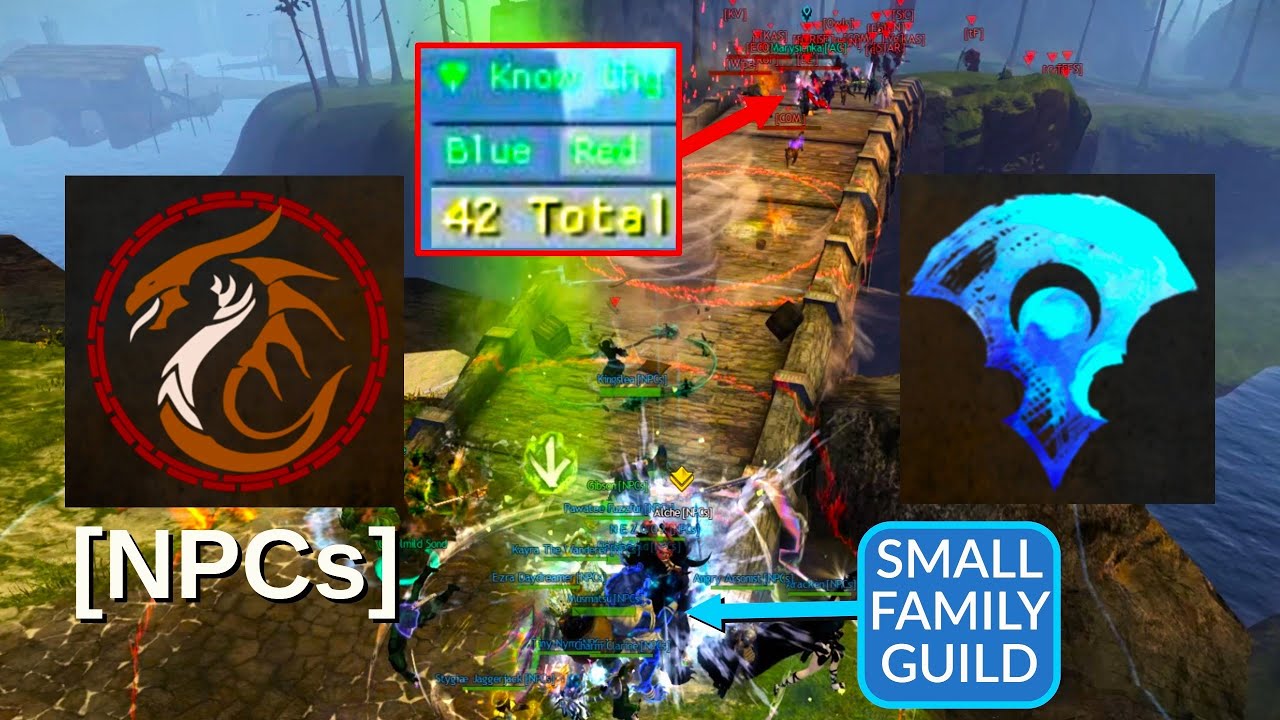 [NPCs] - Small family guild, pls understand. Outnumbered, small-scale WvW fights | Guild Wars 2