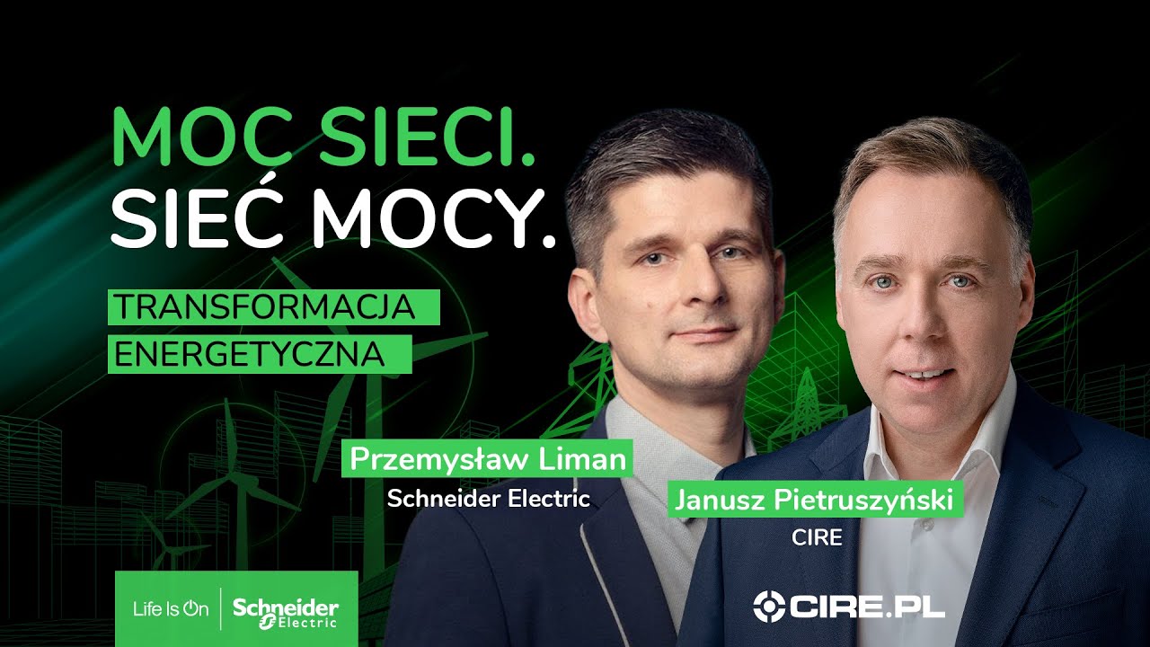 Podcast Schneider Electric - odcinek  Transformacja energetyczna w erze cyfrowej