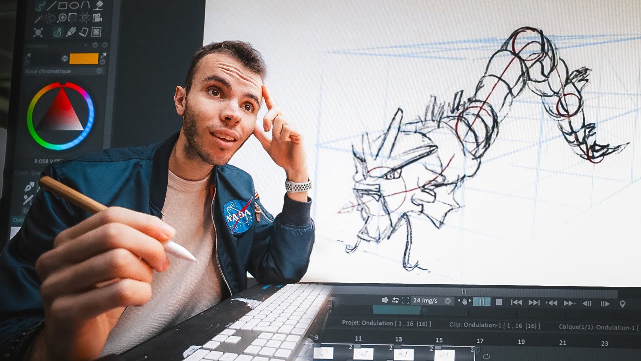 J’apprends l’animation 2D (et voilà comment ça se passe vraiment à l’école)