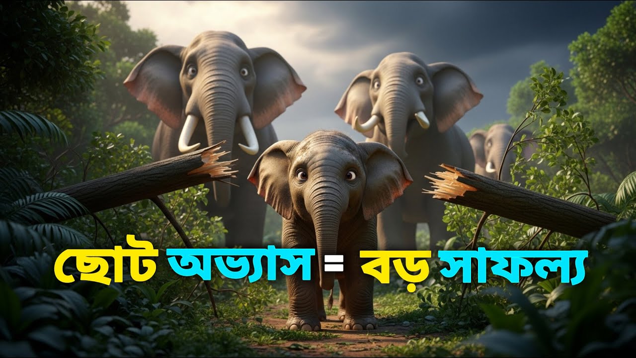 সফলতার গোপন রহস্য। একটি ছোট হাতির গল্প