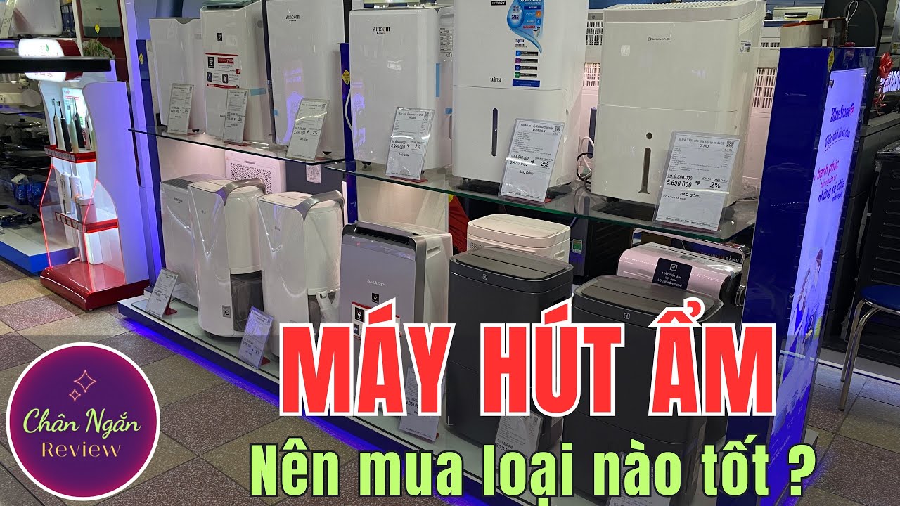 Nên mua máy hút ẩm hãng nào tốt ? Phân loại so sánh các loại máy hút ẩm hiện nay | Chân Ngắn RV