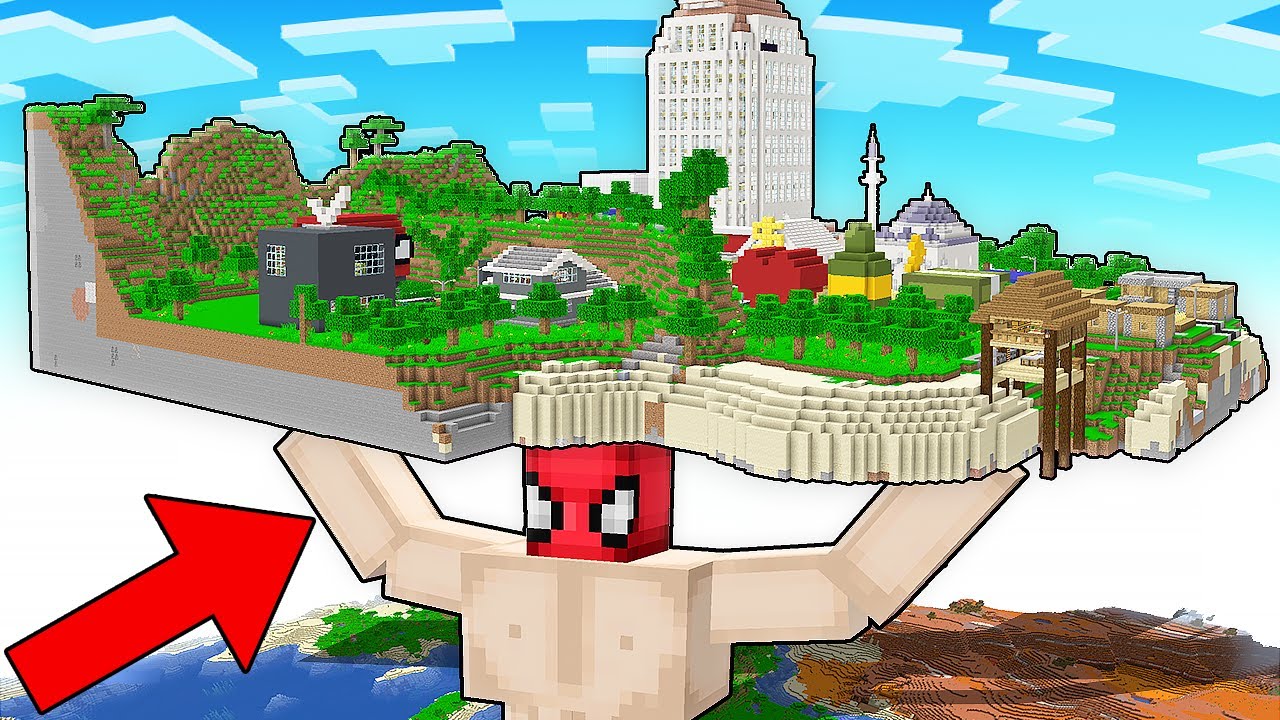NEDEN K&Ouml;Y&Uuml; YUKARIYA KALDIRDIM? - Minecraft