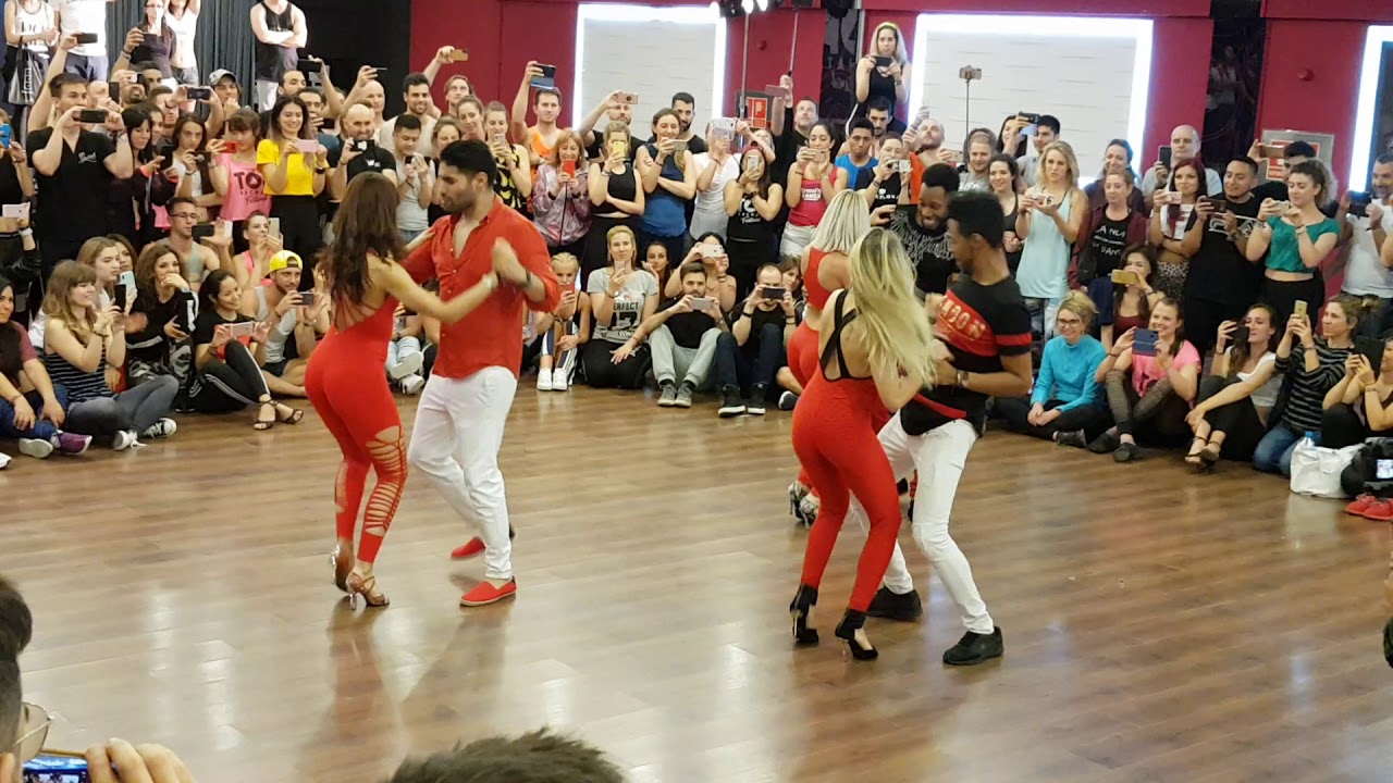 Marco & Sara feat. Ronald & Alba & Gaby & Estefy - Bachata Modern @Top Bachata 2k19