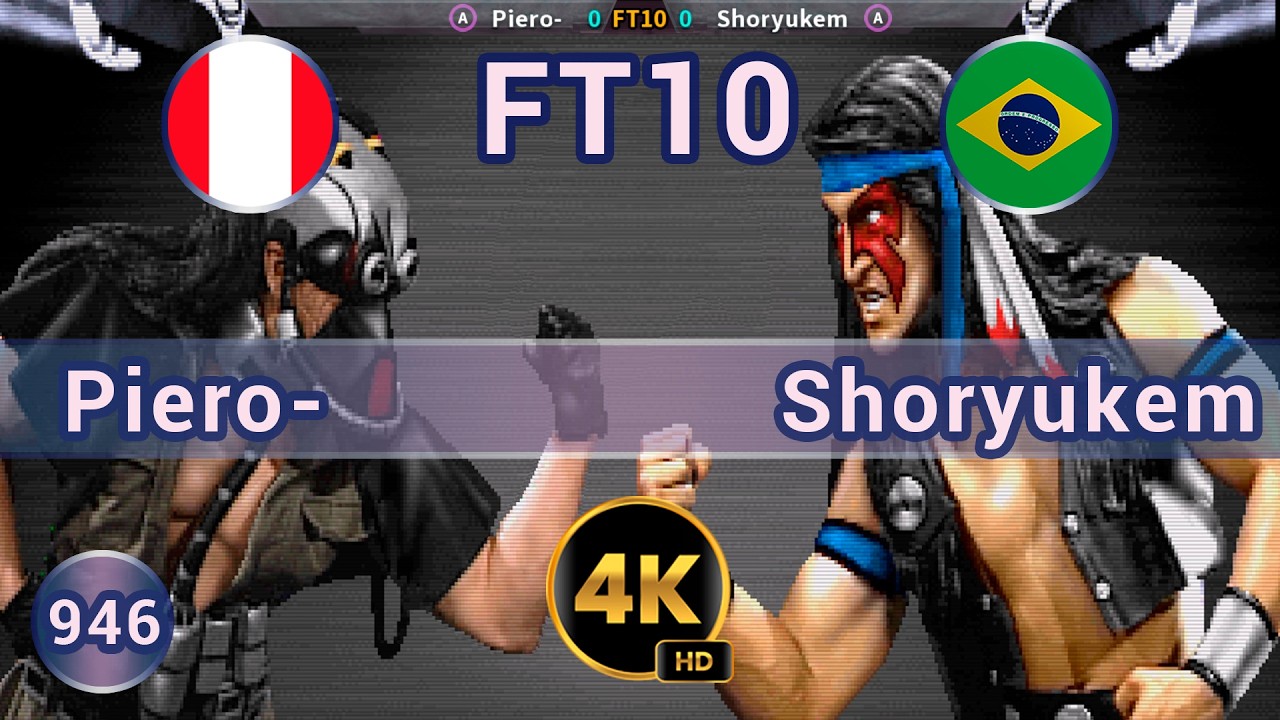 UMK3 - 🇵🇪 Piero- vs Shoryukem 🇧🇷 FT10 / 4K 60FPS #umk3 #ultimatemortalkombat3 #team99hits #fightcade