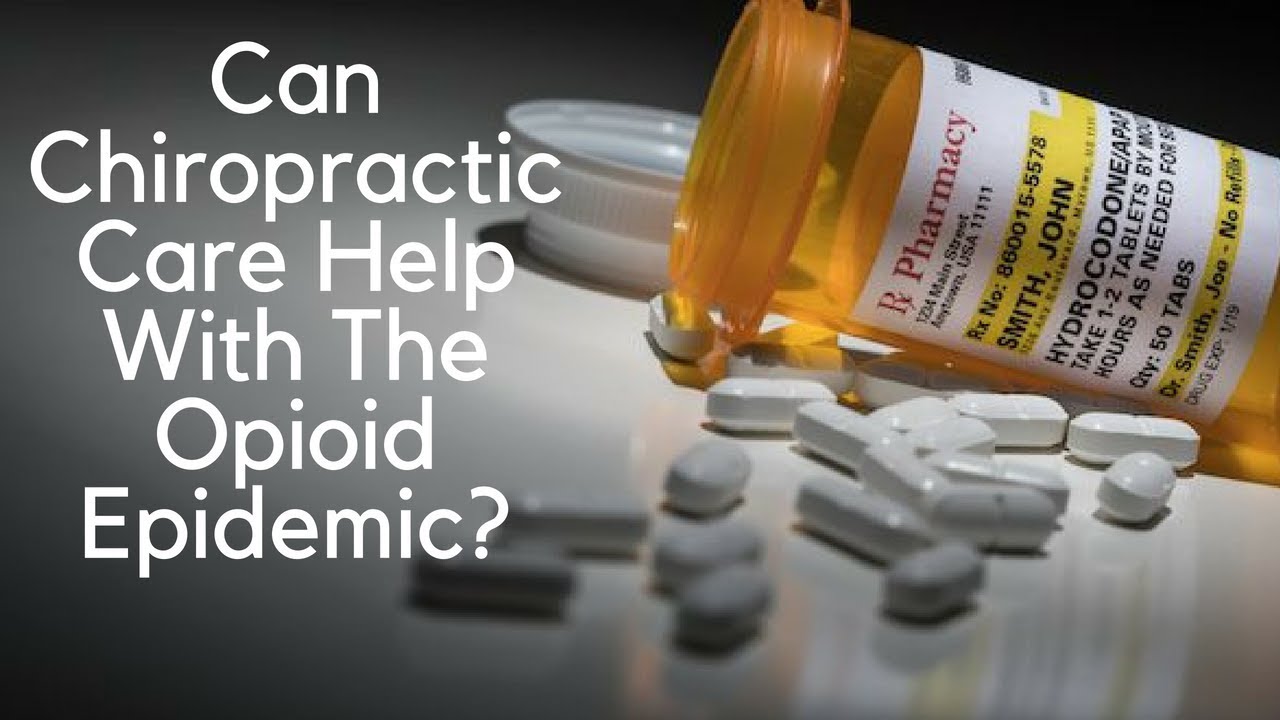 Chiropractor Burke VA - Opioid Epidemic