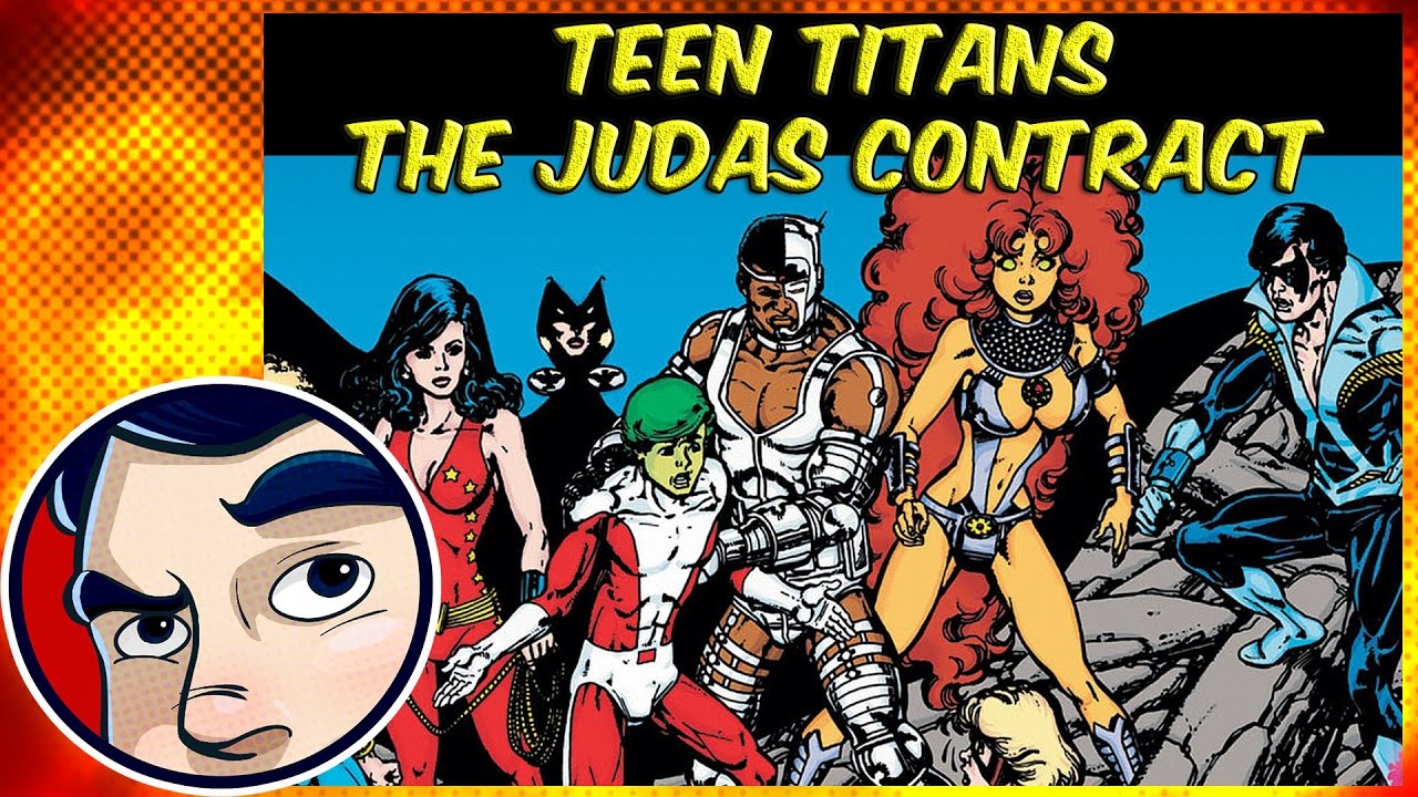 Teen Titans Judas Contract & Origin of Nightwing - Complete Story | Comicstorian