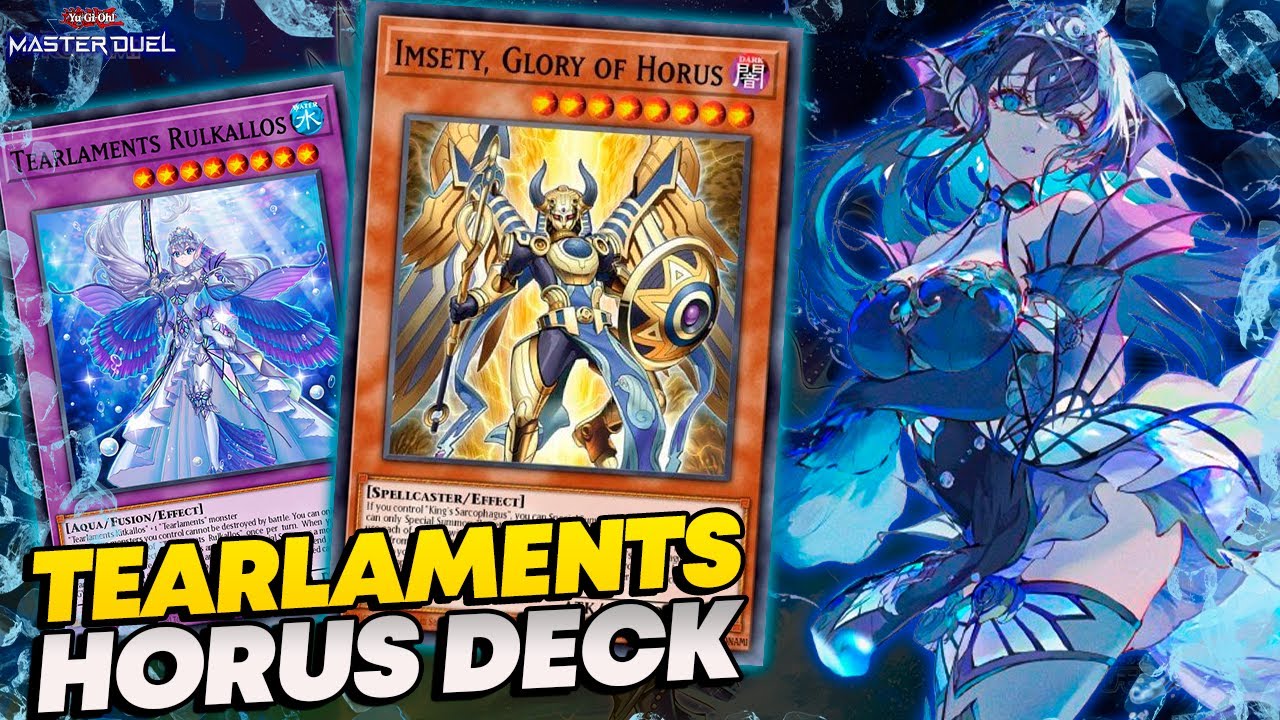 TEARLAMENTS HORUS NO MASTER DUEL!! O DECK QUE NUNCA MORRE!