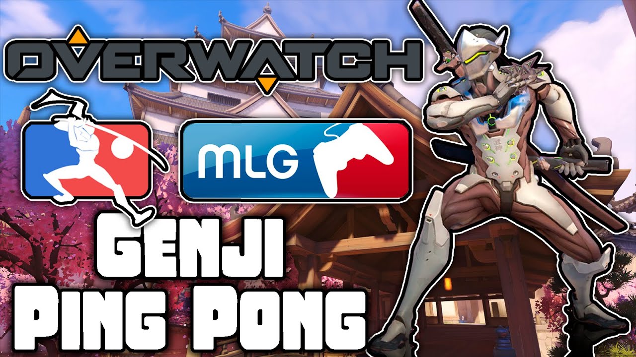 Genji Ping Pongia mestareita vastaan... [Overwatch]   (Mestarit=Teri ja sami)
