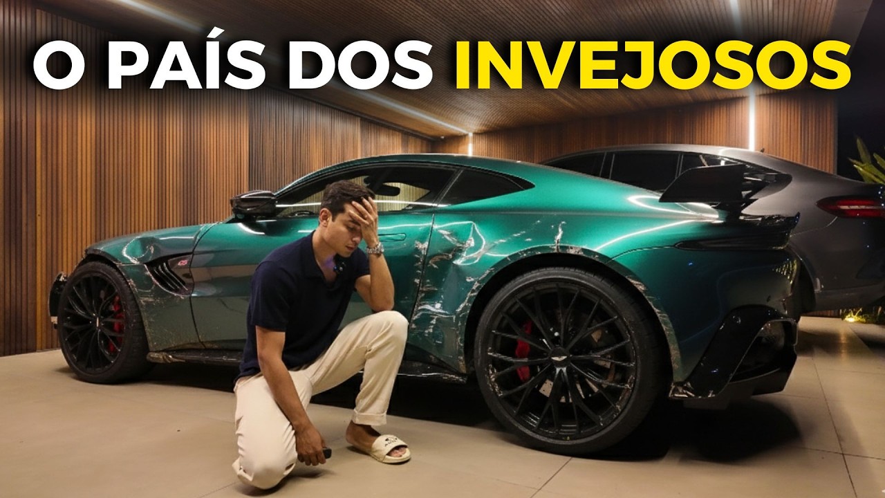 O LADO RUIM DE TER UM SUPER CARRO NO BRASIL (O PAÍS DA INVEJA)