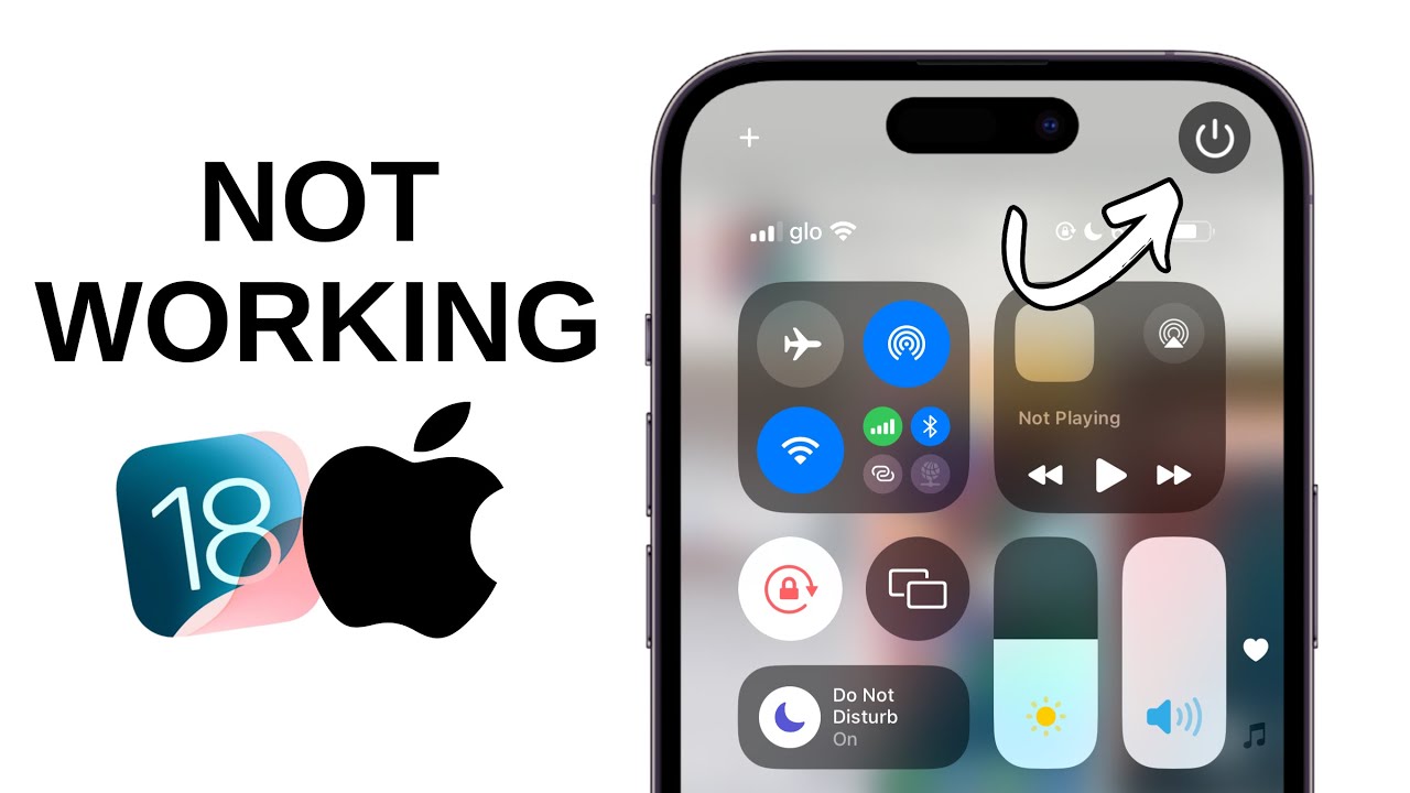 How to Fix Control Center Power Button Not Working on iOS 18