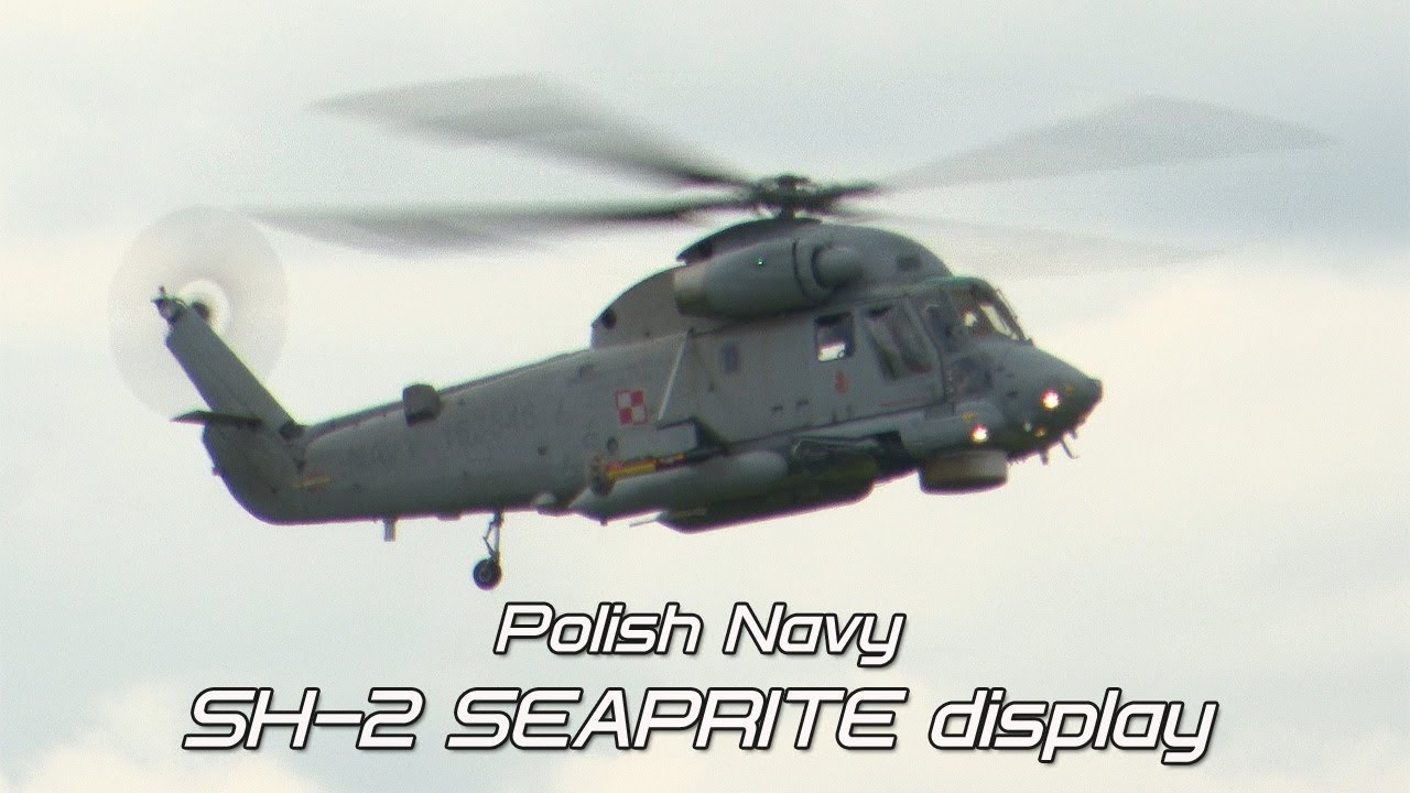 Polish Navy SH-2 Seasprite in action