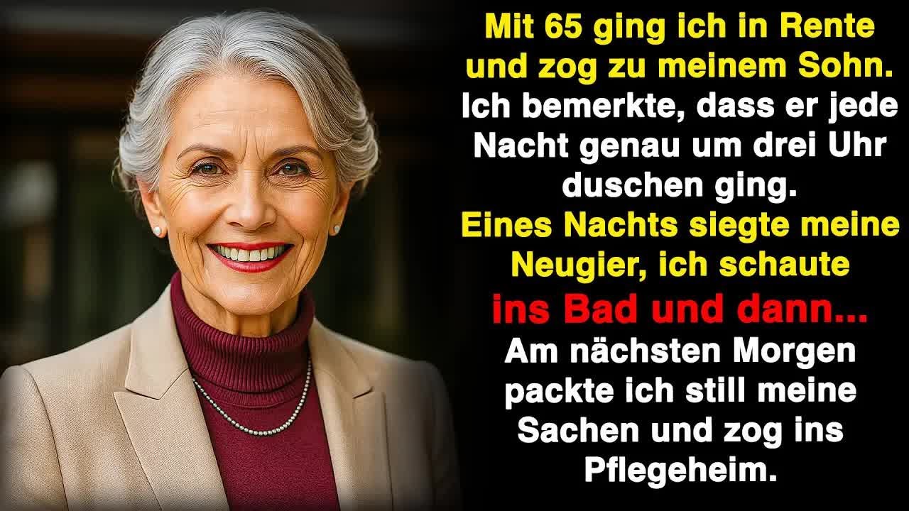 Ich fragte mich, warum mein Sohn jede Nacht duschte  Eines Nachts schaute ich nach und