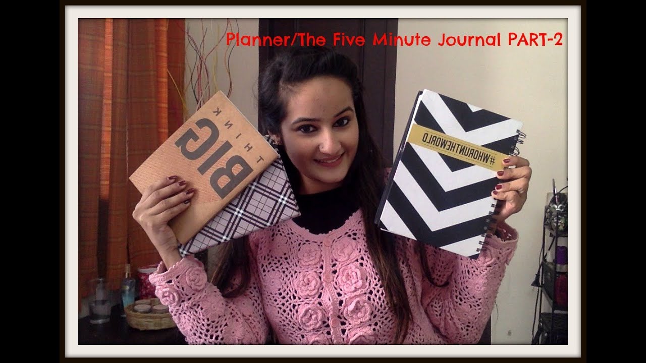 Planners/DIY's/The Five Minute Journal PART-2