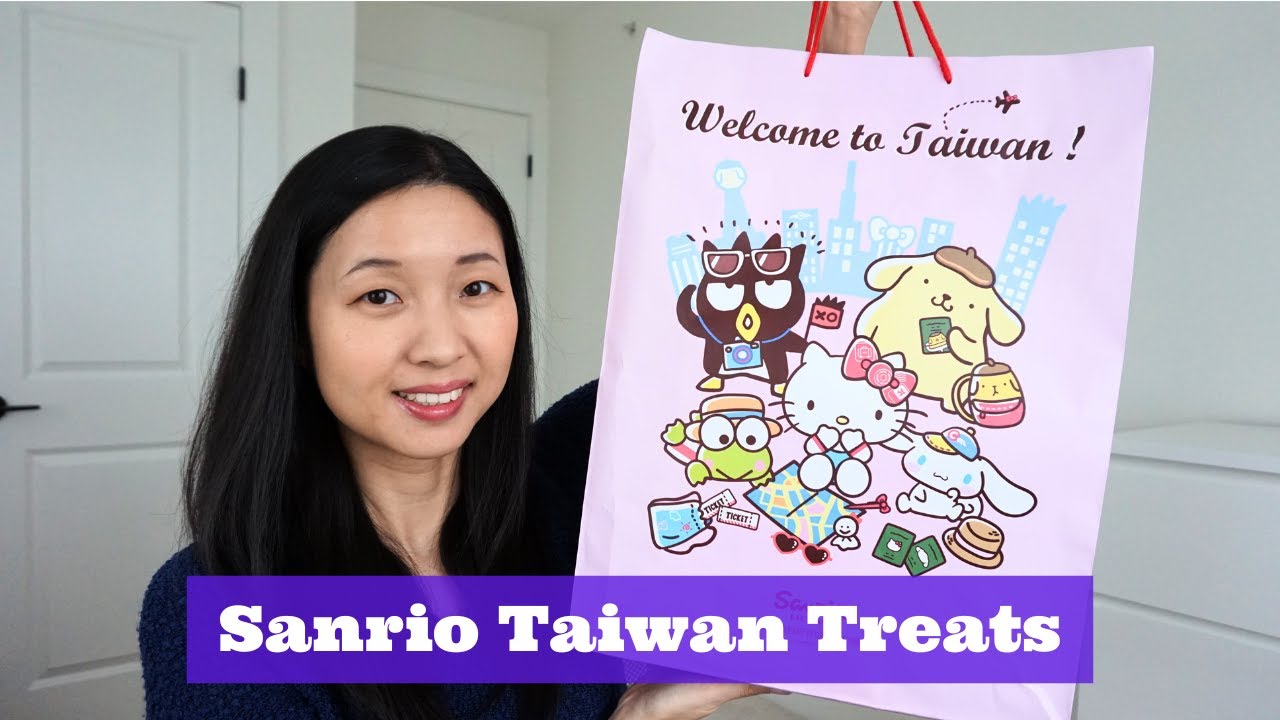 Sanrio Character Goodies from Taiwan Taoyuan International Airport