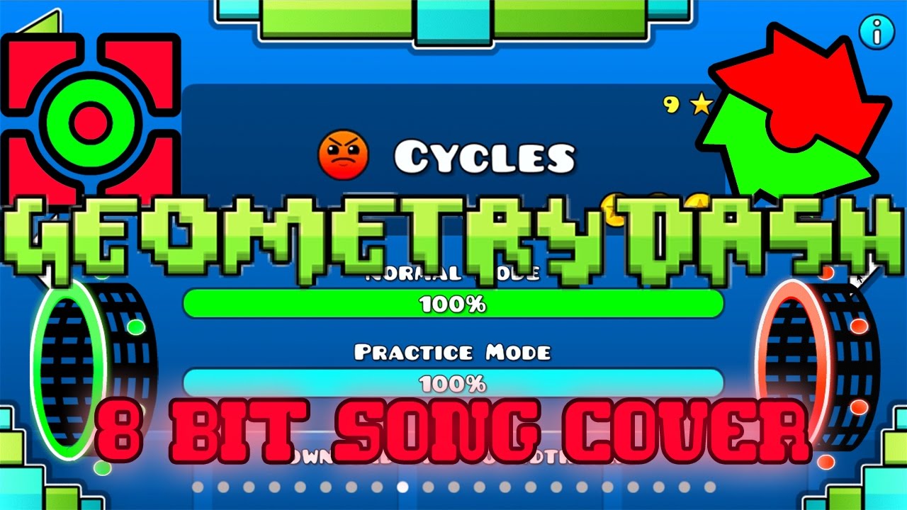 Geometry Dash - Cycles by DJVI (8-bit NES Remix, FamiTracker)