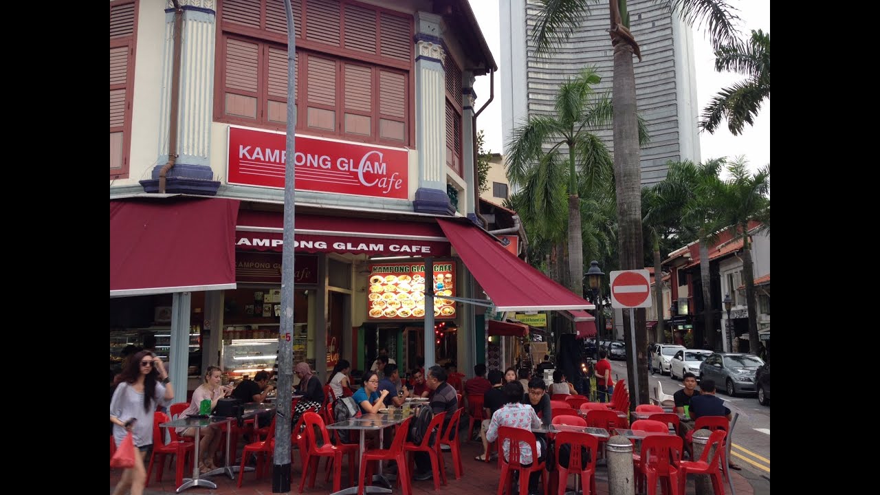 Kampong Glam Cafe Bussorah Street Singapore by HourPhilippines.com
