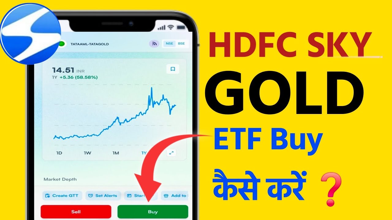 How to Invest in Gold ETF through HDFC Sky