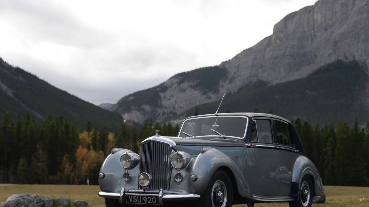 Bentley R Type 1952 года — на дороге