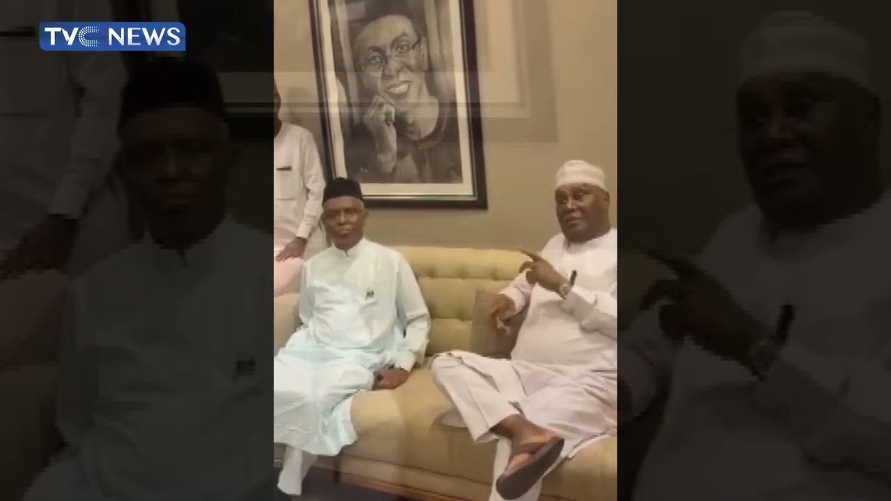 Atiku Pays Late-Night Visit To El-Rufai After Airport Drama
