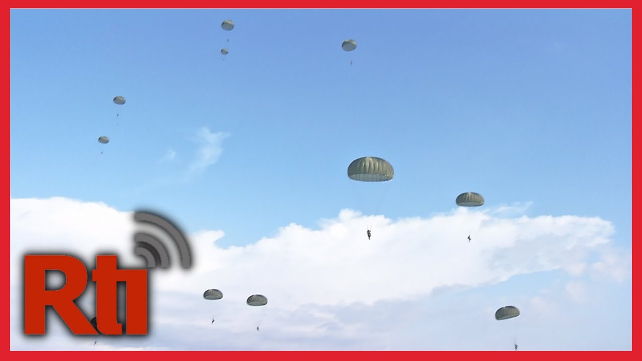 Paratroopers highlight of Han Kuang live-fire exercise day 3 | Taiwan News | RTI