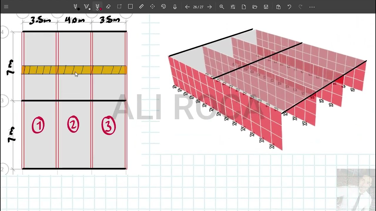 🏗️ Diseño de Losa Continua | Meotod Coeficientes ACI  + armado a flexión, retracción y temperatura