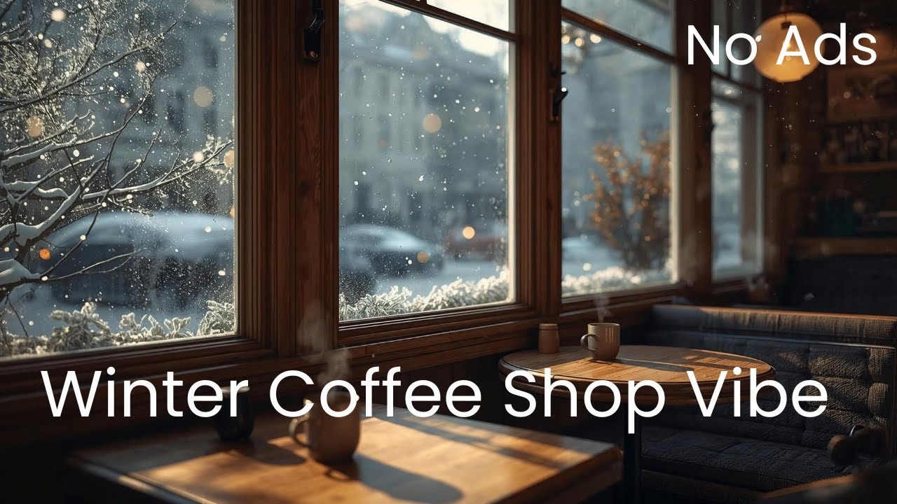 Winter Coffee Shop | Relaxing Background Music
