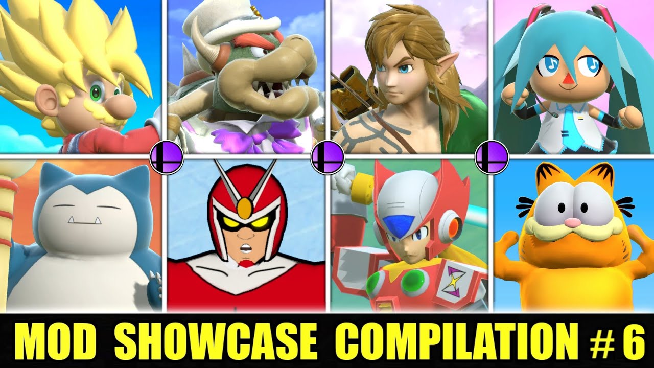 50+ Character Mods for Super Smash Bros. Ultimate! (Compilation #6)