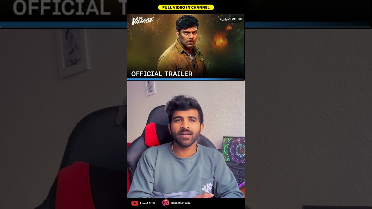 The Village - Official Trailer Reaction | Arya, Milind Rau, Divya Pillai | Prime VideoIndia 