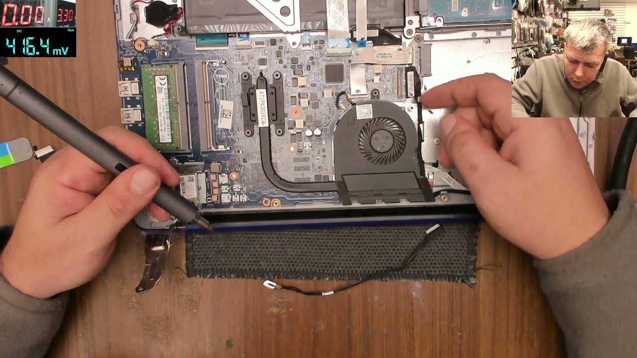 Dell Inspiron Inspiron 15 5567 P66F charging port replacement