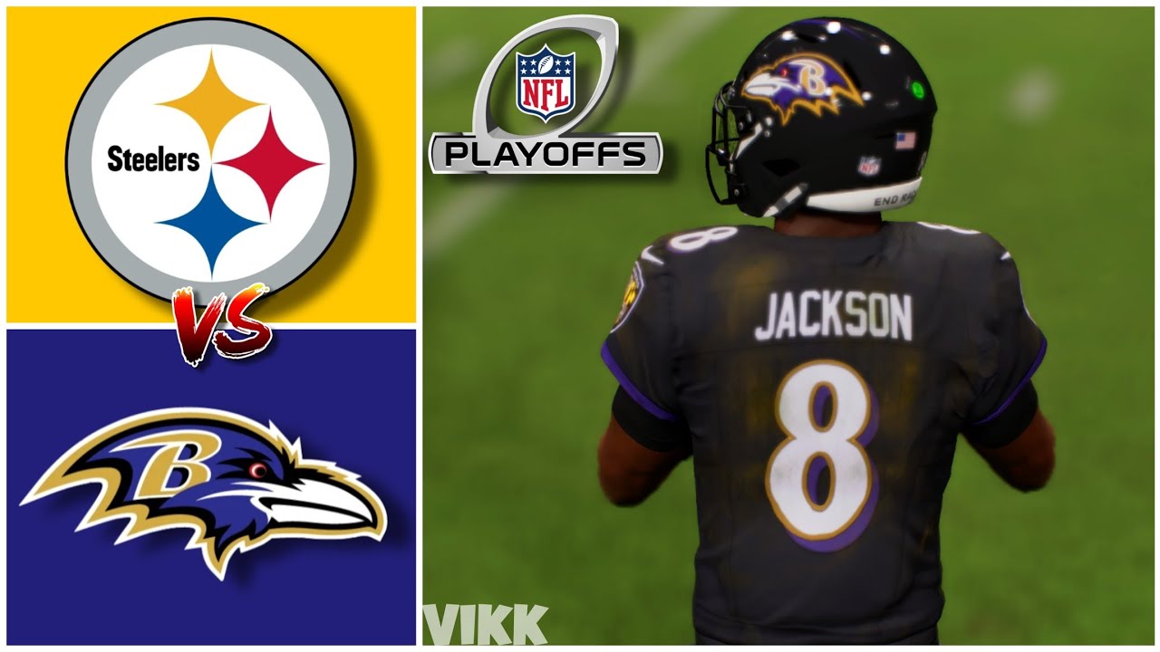 Steelers vs Ravens Wildcard Simulation (Madden 25 PS5)